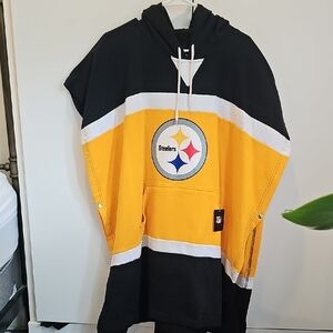 Pittsburgh Steelers Hooded Poncho